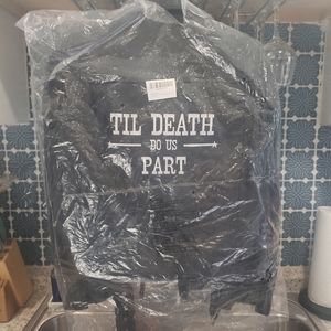 Nasty Gal "Till Death" Wedding Leather Jacket